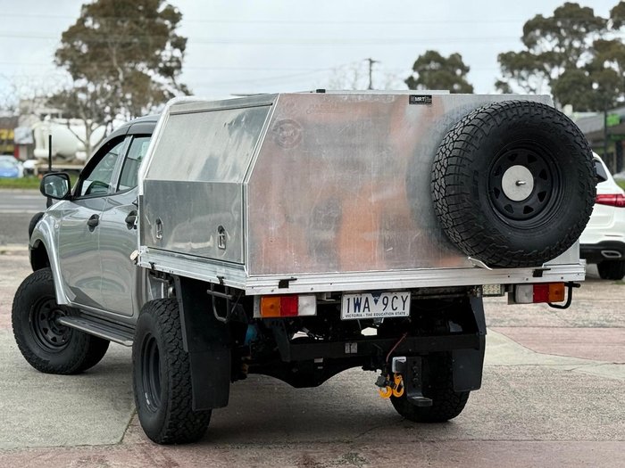2016 Mitsubishi Triton GLX+ MQ MY16 4X4 Dual Range Sterling Silver