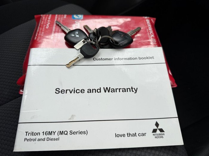 2016 Mitsubishi Triton GLX+ MQ MY16 4X4 Dual Range Sterling Silver