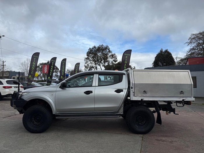 2016 Mitsubishi Triton GLX+ MQ MY16 4X4 Dual Range Sterling Silver