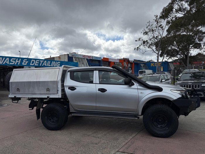 2016 Mitsubishi Triton GLX+ MQ MY16 4X4 Dual Range Sterling Silver