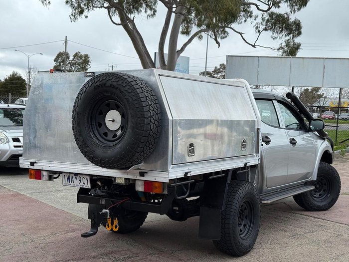 2016 Mitsubishi Triton GLX+ MQ MY16 4X4 Dual Range Sterling Silver