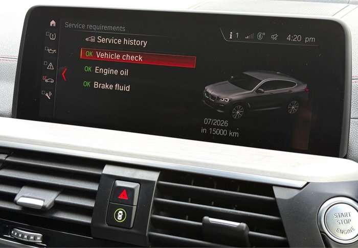 2019 BMW X4 M40i G02 4X4 Constant Alpine White