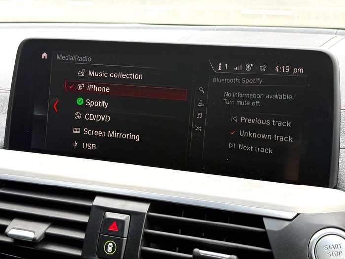 2019 BMW X4 M40i G02 4X4 Constant Alpine White