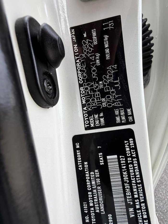 2014 Toyota Landcruiser Prado Altitude