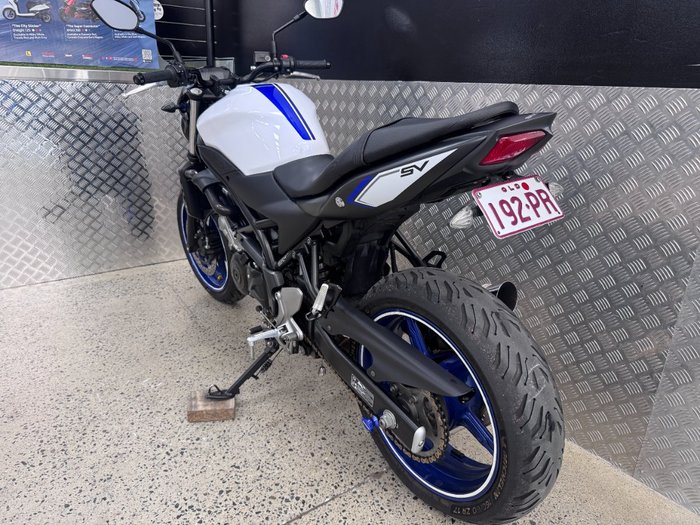 2017 Suzuki SV650SA WHITE