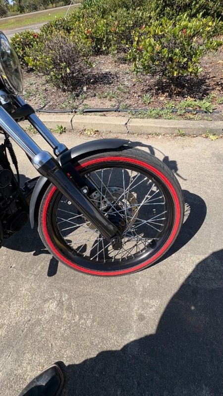 2012 Harley-davidson FXS BLACKLINE Black