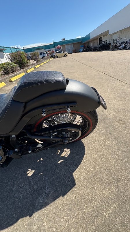 2012 Harley-davidson FXS BLACKLINE Black