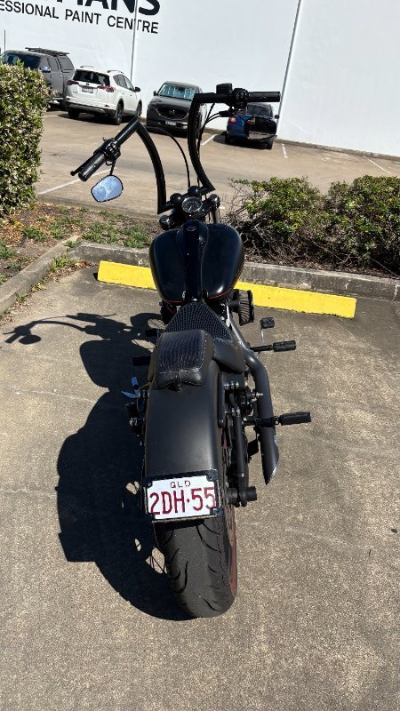 2012 Harley-davidson FXS BLACKLINE Black