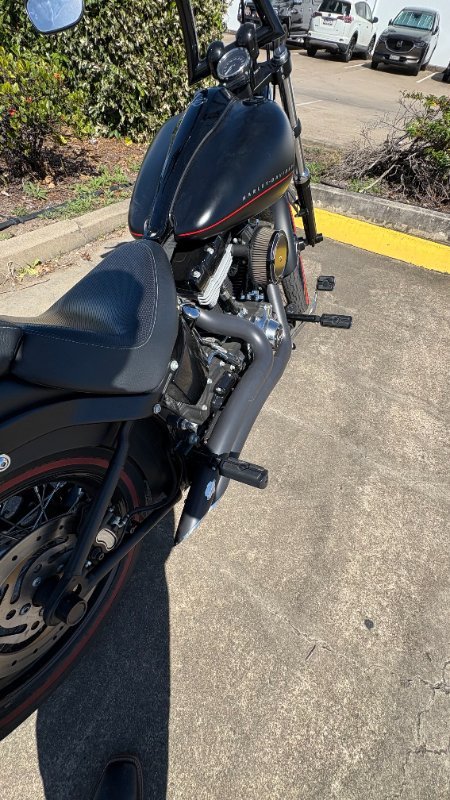 2012 Harley-davidson FXS BLACKLINE Black