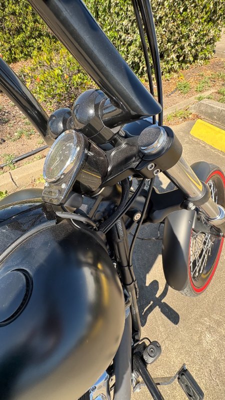 2012 Harley-davidson FXS BLACKLINE Black