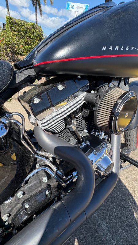 2012 Harley-davidson FXS BLACKLINE Black