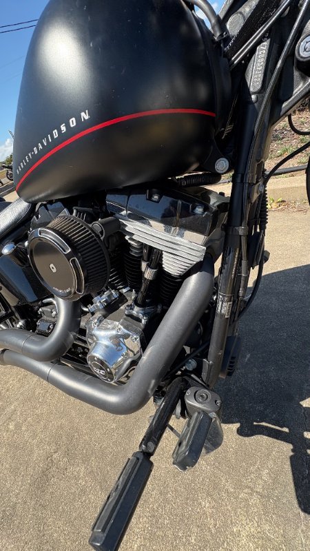 2012 Harley-davidson FXS BLACKLINE Black
