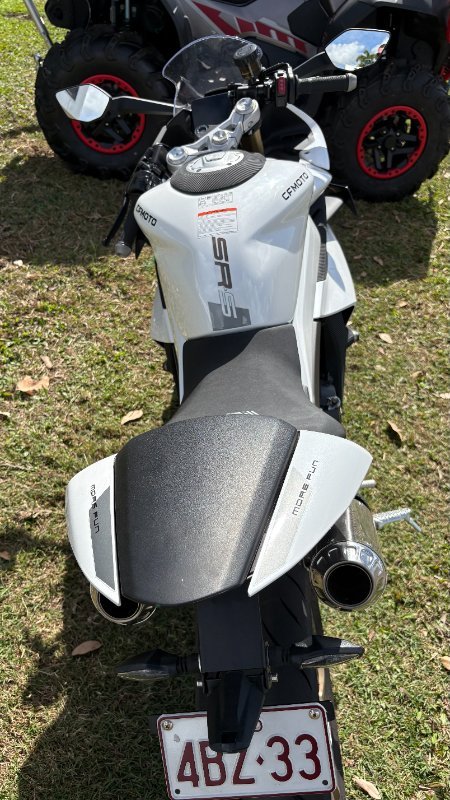 2024 CFMOTO 2024 Cf Moto 450CC 450SR-S NEBULA WHITE