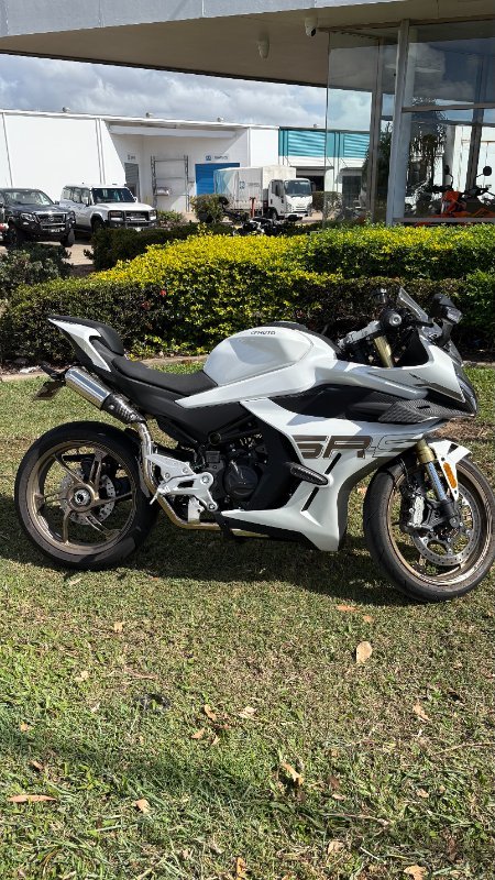 2024 CFMOTO 2024 Cf Moto 450CC 450SR-S NEBULA WHITE