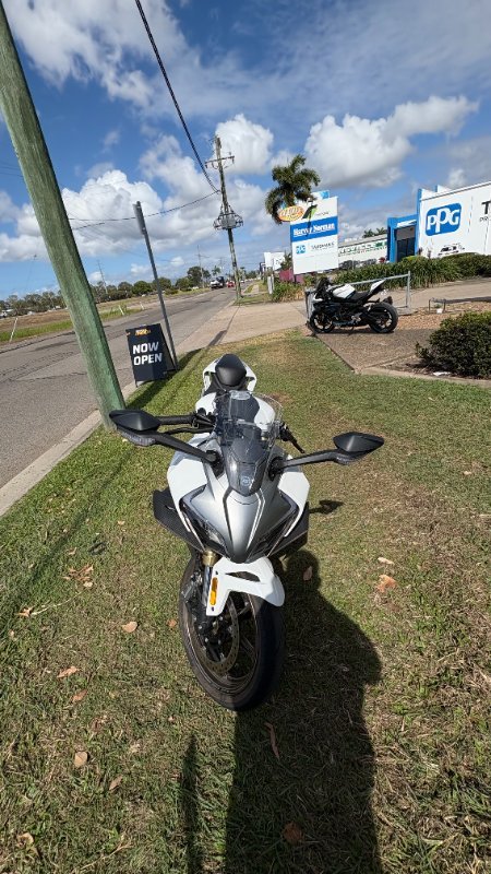 2024 CFMOTO 2024 Cf Moto 450CC 450SR-S NEBULA WHITE