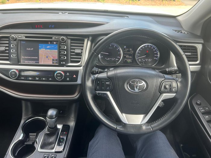 2017 Toyota Kluger GXL GSU50R White Pearl