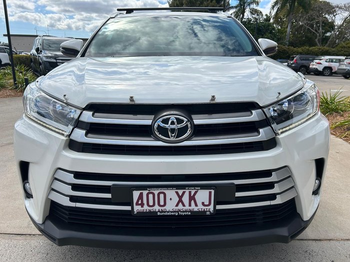 2017 Toyota Kluger GXL GSU50R White Pearl