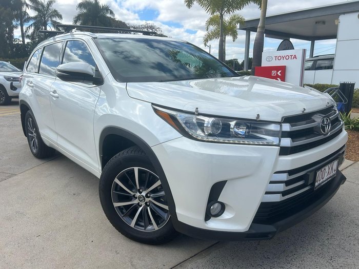 2017 Toyota Kluger GXL GSU50R White Pearl