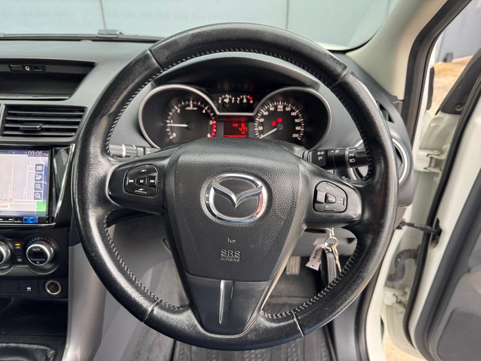 2018 Mazda BT-50 XTR Hi-Rider UR 4x2 Cool White