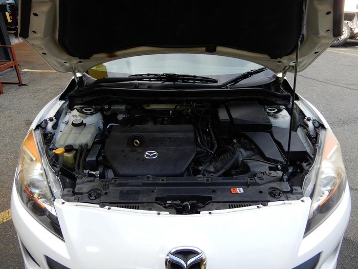 2012 Mazda 3 Neo BL Series 2 Crystal White Pearl