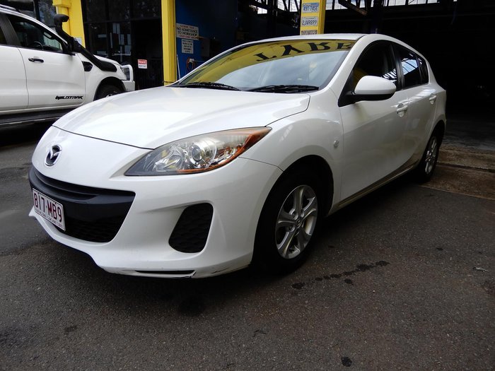2012 Mazda 3 Neo BL Series 2 Crystal White Pearl
