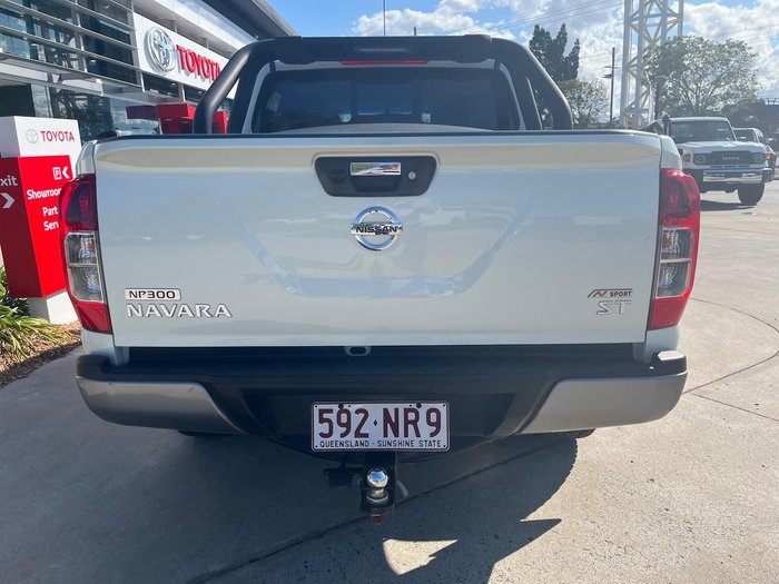 2016 Nissan Navara ST N-SPORT D23 4X4 Dual Range White Diamond