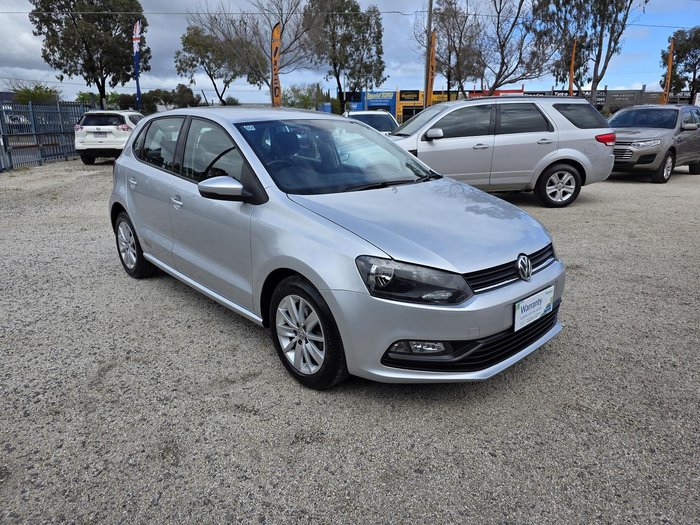 2017 Volkswagen Polo 66TSI Urban 6R MY17.5 Reflex Silver