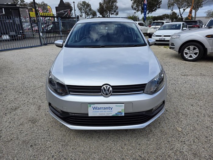 2017 Volkswagen Polo 66TSI Urban 6R MY17.5 Reflex Silver