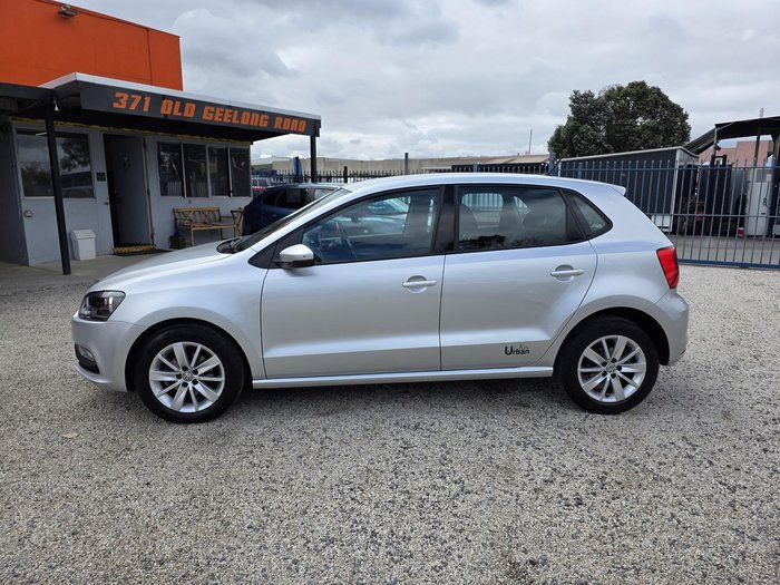 2017 Volkswagen Polo 66TSI Urban 6R MY17.5 Reflex Silver
