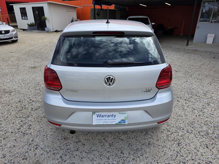 2017 Volkswagen Polo 66TSI Urban 6R MY17.5 Reflex Silver