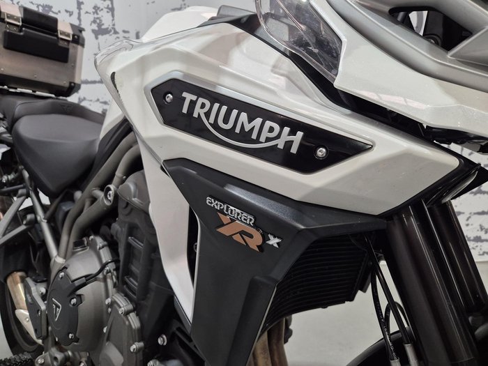 2017 Triumph Tiger Explorer XRx Tiger White