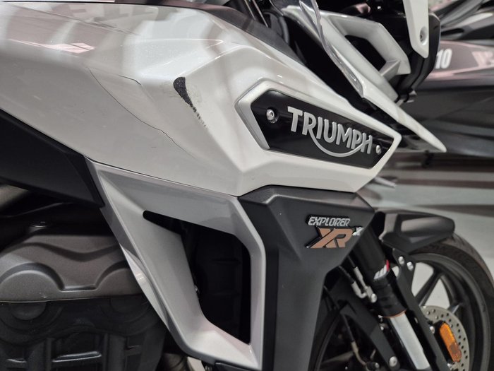 2017 Triumph Tiger Explorer XRx Tiger White