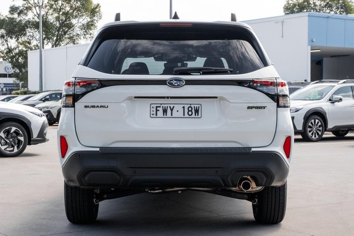 2025 Subaru Forester Sport S6 MY26 AWD Crystal White