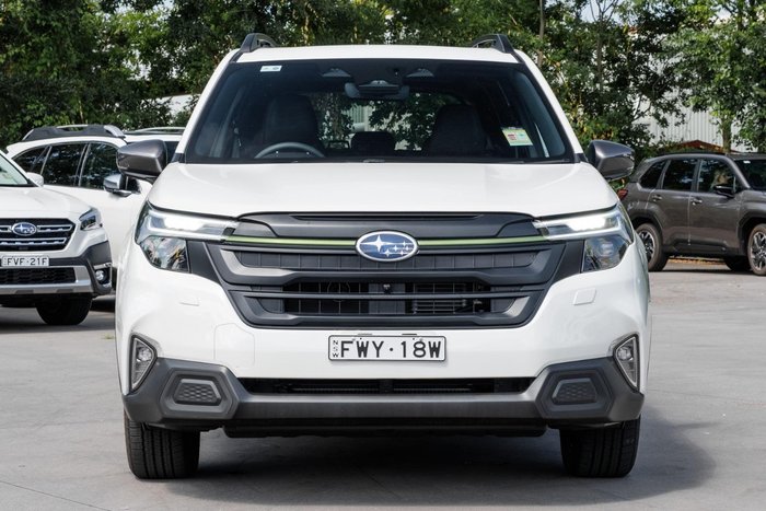 2025 Subaru Forester Sport S6 MY26 AWD Crystal White