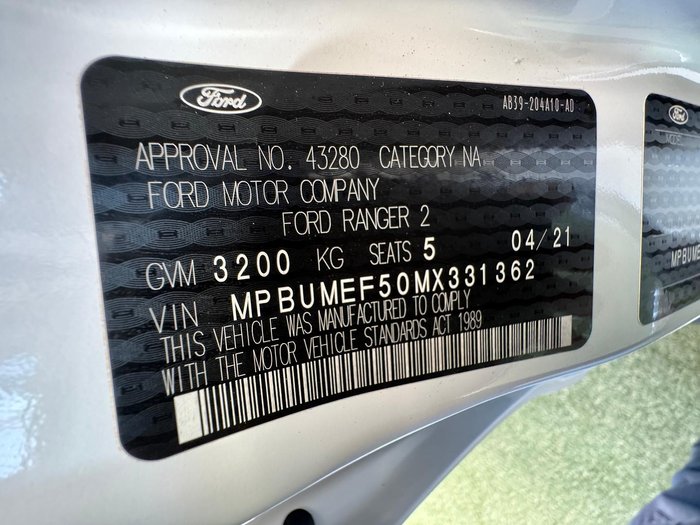 2021 Ford Ranger XL