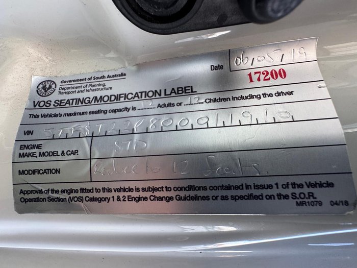 2011 Toyota Hiace Commuter