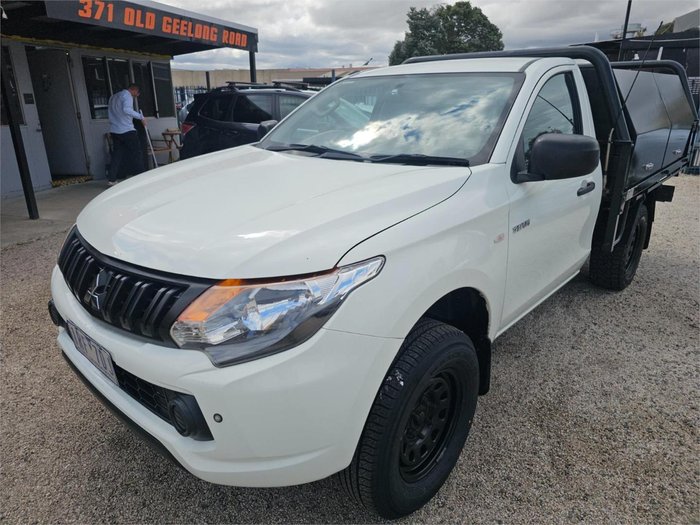 2016 Mitsubishi Triton GLX MQ MY17 4x2 White