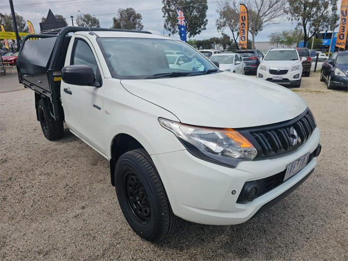 2016 Mitsubishi Triton GLX MQ MY17 4x2 White