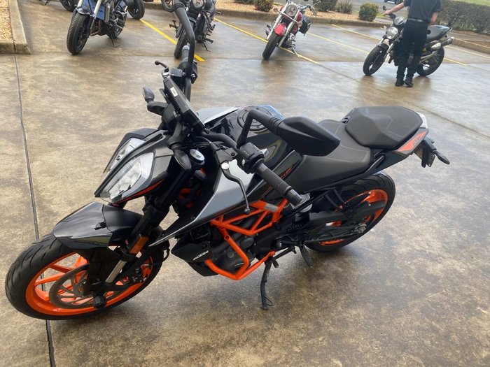 2021 Ktm 390 DUKE Silver