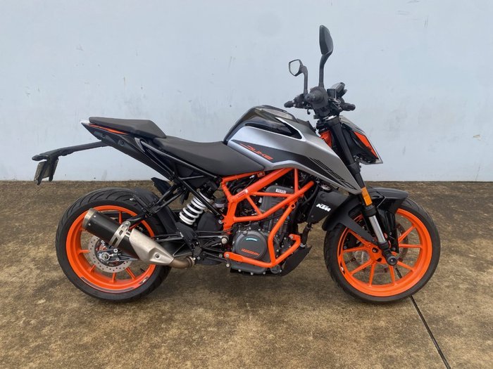 2021 Ktm 390 DUKE Silver