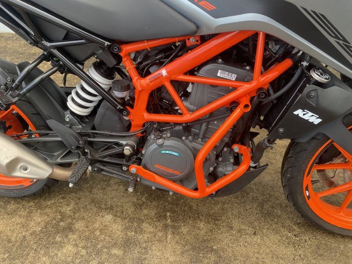 2021 Ktm 390 DUKE Silver