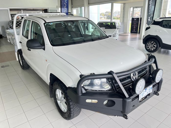 2022 Volkswagen Amarok TDI420 Core 2H MY22 4X4 Constant Candy White