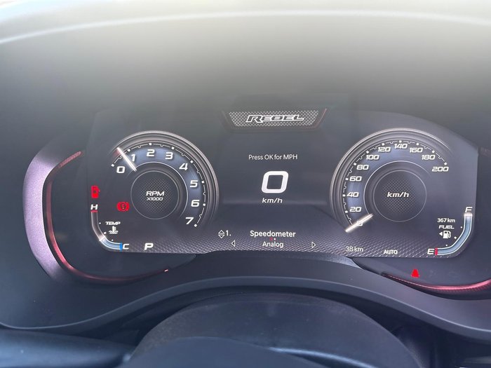 2025 RAM 1500 Rebel Hurricane SO DT MY25 4X4 Dual Range Bright White