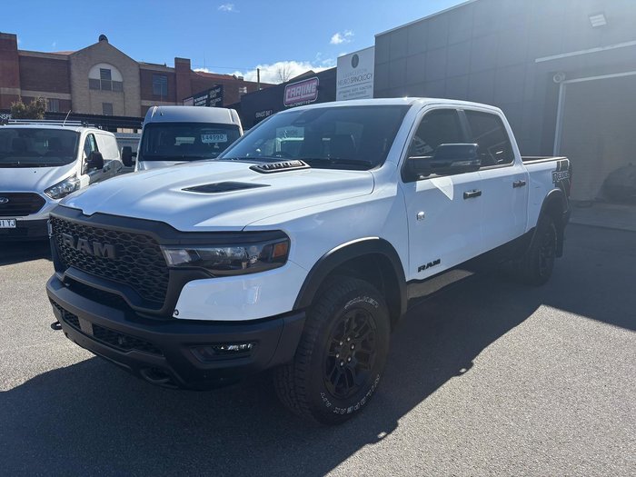 2025 RAM 1500 Rebel Hurricane SO DT MY25 4X4 Dual Range Bright White