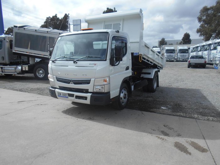 2022 Fuso Canter 815 Wide FUSO 815 FACTORY TIPPER WHITE