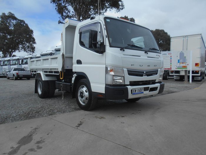 2022 Fuso Canter 815 Wide FUSO 815 FACTORY TIPPER WHITE