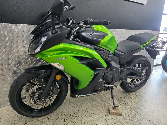 2013 Kawasaki NINJA 650L GREEN