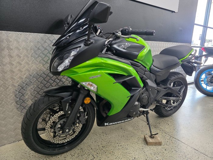 2013 Kawasaki NINJA 650L GREEN