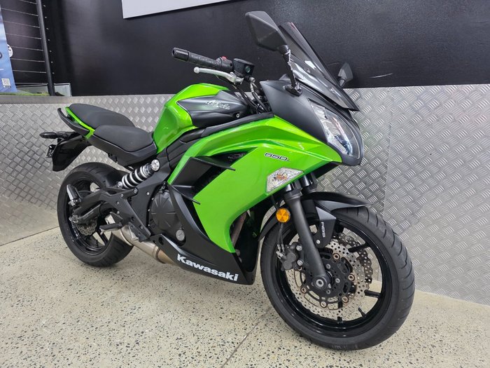 2013 Kawasaki NINJA 650L GREEN