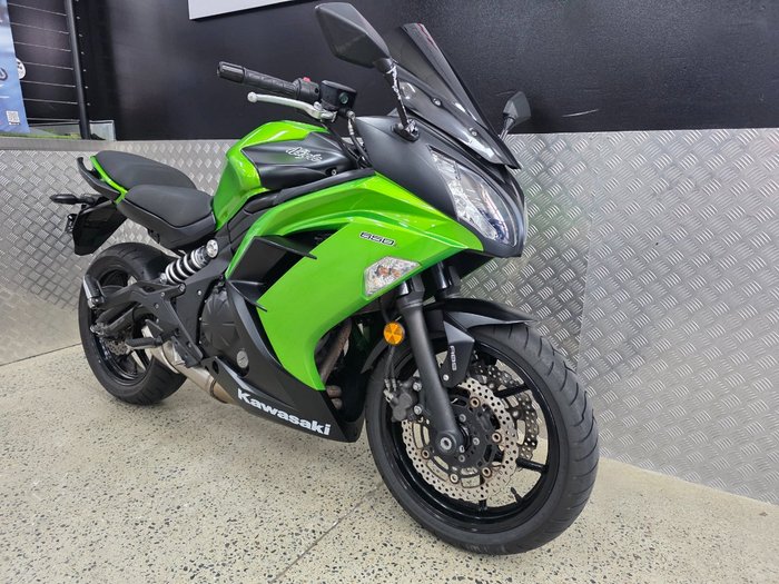 2013 Kawasaki NINJA 650L GREEN